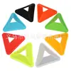 Disco Marcador Triangular, Placa Marcadora para Treinamento de Futebol, Marcador de Canto de Futebol, Obstáculo para Treinamento de Futebol, Borracha Macia, Durável e Resistente a Pisoteio