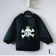 Ropa de comer impermeable para bebés NT, mangas para niños, babero de bebé con reverso, ropa para pintar arroz, PU engrosada