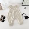 Dianxi Estilo Coreano Roupa de Bebê Primavera & Outono Doce Macacão Folgado Conjunto de Suspensório de Duas Peças Roupa de Bebê Feminina