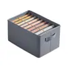 Caja de Almacenamiento de Tablero de PP No Tejido Divisor de Pantalones para Armario Plegable Almacenamiento Organizador de Escritorio para Dormitorio