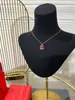 Collar de calabaza Kirin de alta gama, pequeño colgante de calabaza, ágata roja y nácar blanco, disponible para dropshipping y suministro para transmisiones en vivo