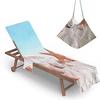 Suministro Directo de Fábrica Funda de Silla de Playa de Microfibra, Toalla para Tumbona, Bolsa para Toalla de Playa, Impresión Digital 3D, Se Puede Personalizar Según Dibujos