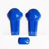 Adecuado para Ford 16 Mustang de caballo salvaje, control central modificado, cabezal de cambio todo incluido, posición de manija de cambio de fibra de carbono con lentejuelas