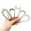 Horquilla de Perlas de Alta Gama en Forma de U Diadema con Bola Horquilla Horquilla Nuevo Peine de Cuatro Dientes Horquilla Venta al por Mayor
