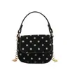 Bolso lindo de lunares estilo coreano para niños y niñas, elegante mini bolso de cadena para bebé, nuevo accesorio de bolso infantil transfronterizo