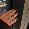 Brincos de Franja Flor de Diamante Cravejados com Agulha de Prata S925 para Mulheres, Brincos Longos Estilo Retrô Europeu e Americano, Joias de Orelha de Celebridade de Luxo Leve