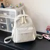 Mochila Transfronteriza Nueva Ligera de Color Sólido Gran Capacidad Moda Principios de Primavera 2025 Mochila Escolar Estudiante Versátil