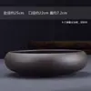 Maceta de flor de hada del agua cerámica cobre Herba hidropónica Torre bambú una hoja loto cuenco loto Herba Lysiana maceta especial sin agujero tamaño grande pequeño