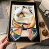 Cinturón de bufanda larga de seda para mujer, versátil y elegante, estilo fino de primavera/otoño, adecuado para atar bolsos o como goma para el pelo con una camisa