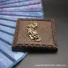 Frete Grátis Novo Chaveiro de Cobre Puro Chaveiro de Latão Pixiu da Sorte Chaveiro de Dinheiro de Cobre Sólido Artesanato Pingente