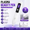 Pluma de Belleza de Plasma LED Recargable por USB 9 Niveles Cuidado de la Piel Disposi