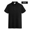 99216 Camisa Polo de Manga Corta Ropa de Trabajo Personalizada Camiseta Camiseta Publicitaria Logo Impreso Cuello Camisa Cultural de Guangzhou con Palabras Bordadas