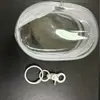 Bolsa de Almacenamiento para Cables de Datos, Bolsa de Almacenamiento para Cargadores, Organizador de Cables Transparente, Portátil de Mano, Caja de Almacenamiento para Auriculares, Teléfono Móvil