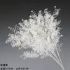Ventas Directas de Fabricantes de Comercio Exterior: Flores Artificiales Blancas, Flores Falsas Estilo Bosque, Materiales Florales para Bodas, Flores para Decoración de Salón de Bodas