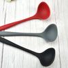 Utensilios de Cocina de Silicona Personalizados, Cuchara para Sopa, Resistente a Altas Temperaturas, Fácil de Limpiar, Sin Fugas de Sopa, Cuchara para Ollas Antiadherente, Duradero, Antiquemaduras, Cocina