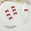 Acessórios Populares de Mini Laço para Nail Art, Versáteis Decorações de Laço 3D em Cores Dopamina Vibrantes para Unhas