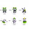 Boneca Panda Fofa Decoração Criativa de Micro-Paisagem Acessórios Enfeites de Carro Enfeites Pequenos de Mesa Presentes