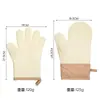 Luvas resistentes ao calor, silicone isolado e espessado, para fornos de cozinha, panelas de pressão, panelas de ferro e micro-ondas, resistentes a altas temperaturas, flexíveis de cinco dedos