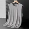 Almacén Lightning/Categoría Supermercado/Superventas Transfronterizo Chaleco Deportivo Sin Mangas de Malla de Seda Helada de Secado Rápido Talla Plus