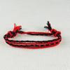 Pulsera Tejida Artística para Pareja Estilo Ins Étnico Pulsera Geométrica de Flores Accesorios de Ropa Pulsera
