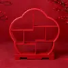 Nuevas Decoraciones de Mesa de Postres Estilo Chino, Platos para Pasteles, Mesa de Compromiso, Estantes para Snacks, Pausas para el Té, Estantes de Exhibición de Flor de Ciruelo, Té Helado Alrededor de la Estufa