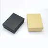 Al por mayor Retro Papel Kraft Creativo Caja para Collar con Anillo Joyería Caja de Regalo para Pendientes Caja de Joyería Caja de Embalaje Caja de Joyería