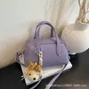 2026 Nova Moda Versátil Bolsa de Um Ombro Prática Toque de Luxo Bolsa Concha Bolsa de Mão Simples Transversal de Um Ombro Bolsa Feminina