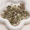 Cuentas Redondas de Piedra Natural de 8*7mm para Accesorios Hechos a Mano DIY, Cuentas Cilíndricas de Piedra para Collares, Transfronterizo