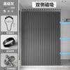 Cortina de tela invisible impermeable a prueba de moho, partición de baño, ducha, separación seco y húmedo, cortina de ducha plegable para baño, traje sin perforaciones