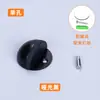 Tapón Magnético Silencioso para Puerta de Vidrio con Forma de Tortuga de Acero Inoxidable, Tapón de Puerta Semicircular de Doble Uso sin Taladro, Bloqueador de Puerta Engrosado Anticolisión