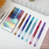 Nova Caneta Flash com 72 Cores, Marca-texto de Grande Capacidade, Caneta de Pintura Colorida para Anotações de Estudantes de Alto Valor