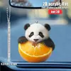 Colgante de Panda Naranja Plano 2D Nuevo Producto Transfronterizo