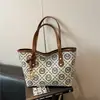 Moda Tendencia Europea y Americana Gran Capacidad 2026 Estampado de Letras Simple Casual para Viajes Diarios Bolso Tote Bolso de Hombro Bolso de Axila