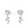 Collar y Pendientes de Flor Envuelto de Lujo Nicho para Mujer 2025 Nueva Llegada Versátil Elegante Moderno Exquisito Único Original Sentido de Alta Gama