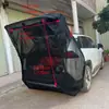 Pantalla de sombra para ventana trasera de coche, pantalla de protección solar a prueba de mosquitos para portón trasero de coche, pantalla de ventana magnética, pantalla de ventana magnética a prueba de mosquitos, traje para viaje en coche