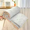 Fábrica atacado classe a mãe e bebê grau verão fresco colcha fibra de soja colcha dupla camada fio verão colcha ar condicionado colcha presente colcha