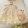 Vestido de Verano Fino para Niñas Timo Estilo 2026 Nuevo Vestido Infantil Vestido para Niña de Un Año Vestido de Princesa para Niña Pequeña