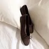 Sapatilhas Femininas de Couro Baixas Novo Estilo Outono Couro Genuíno Versão Coreana Cor Sólida Confortáveis Cano Baixo Corte Baixo Sapatos de Vovó para Mulheres