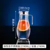 Tetera de Acrílico para PC de Agua Fría Olla para Bebidas de Restaurante Olla para Jugos Olla para Cerveza Dispensador de Vino de Plástico Resistente a Altas Temperaturas