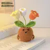Flores Artificiais, Enfeites de Flores Falsas, Buquês de Girassol Tecidos à Mão, Flores Decorativas Novas 2025, Presentes de Aniversário para Meninas