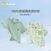 [100% Algodón] Camisas para Niños Dudu, Tops de Algodón Puro para Verano, Ropa Casual de Manga Corta Holgada para Niños