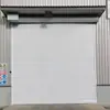 Porta de Rolo Cristal Shopping Liga de Alumínio Transparente Oca Reta Porta de Rolo Cristal Conjunto Completo Automático Aço Inoxidável
