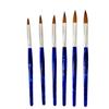 Pluma para esculpir cristales de uñas, pluma de punta para uñas, juego especial de 6 plumas acrílicas de onda