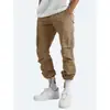 2026 Amazon Verano Nuevos Pantalones Cargo para Hombre Estación Independiente Europea y Americana Comercio Exterior Cordón Bolsillos Múltiples Pantalones Casuales