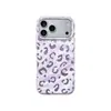 Funda de Teléfono Ins de Gama Alta con Estampado de Leopardo Dorado para iPhone 18Promax Adecuada para 16Pro Doble Capa 15Promax/17