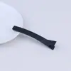 Clipe Bico de Pato Duplo Largo Espessado de Metal Grampo de Cabelo DIY Franja Cabelo Quebrado Preto Prata Acessório de Cabelo Acessórios para Cabeça