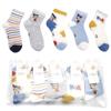 Calcetines de Verano de Conejo Transpirables Ultrafinos de Algodón Fino de Media Caña Estilo Coreano para Niñas de Algodón Peinado Malla Estudiante Niños