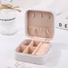 Mini Caja de Almacenamiento de Joyería Caja de Joyería Portátil para Viaje Compacta Empaque para Anillos Fabricante de Cajas de Joyería Al por Mayor en Stock