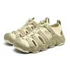 Explosões Transfronteiriças Sandálias Masculinas Sola Macia Antiderrapante Sapatos de Rastreamento Sapatos de Praia Masculinos Wading Outdoor Sapatos para Casais Verão Mulheres