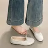 Zapatos de mujer Chuyuji estilo francés con lazo suave, color rojo, modelo nuevo 2026, cómodos zapatos Mary Jane de piel suave